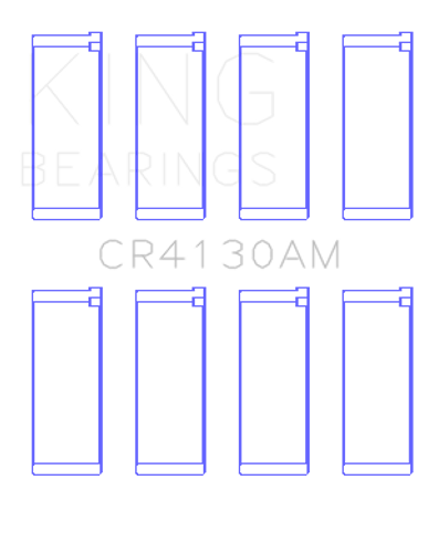 King Engine Bearings CR4130AM - King Daihatsu HC, HD (Size STD) Rod Bearing Set
