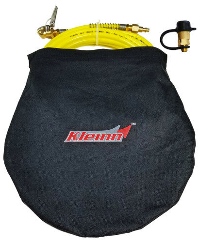 Kleinn Air Horns INF-1 - Kleinn Tire Inflator Kit w/ 30 ft Hose/ Quick Connect Fittings/Carrying Case