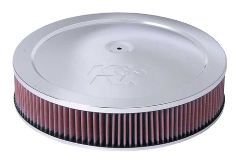 K&N 60-1264 - Universal Custom Air Filter - Round 5.125in Flange / 14in OD / 5.125in ID / 4.625in Height
