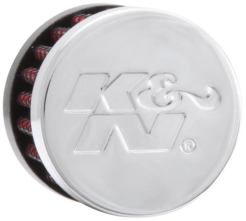 K&N 62-2480 - Rubber Base Crankcase Vent Filter - 0.55in Flange ID 1.375in OD 1.125in Height K&N 62-2480 - Rubber Base Crankcase Vent Filter - 0.55in Flange ID 1.375in OD 1.125in Height