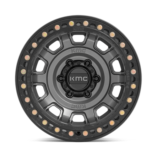 KMC KM23679060438N - Km236 Tank Beadlock 17X9 Anthracite