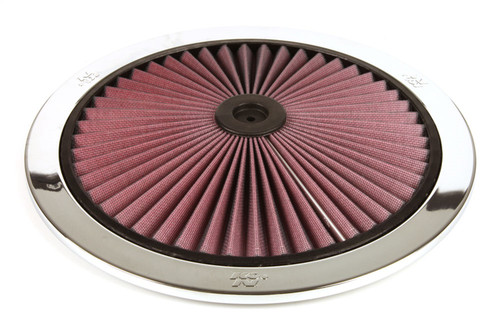 K&N 66-1401XP - X-Stream Top Filter X-Stream 14 inch OD Chrome