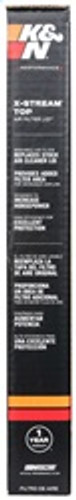 K&N 66-1401XP - X-Stream Top Filter X-Stream 14 inch OD Chrome