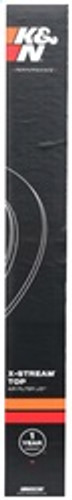 K&N 66-1401XP - X-Stream Top Filter X-Stream 14 inch OD Chrome