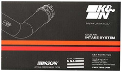 K&N 69-7081-1TS - 03-06 G35 Sedan Silver Typhoon Short Ram Intake