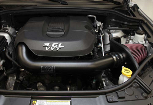 K&N 77-1560KTK - High Flow Performance Intake Kit 11 Jeep Grand Cherokee 3.6L V6 / 11 Dodge Durango 3.6L V6 K&N 77-1560KTK - High Flow Performance Intake Kit 11 Jeep Grand Cherokee 3.6L V6 / 11 Dodge Durango 3.6L V6