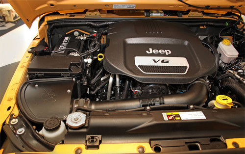 K&N 71-1566 - 71 Series Performance Intake Kit for 12-18 Jeep Wrangler 3.6L V6 (12-15 CARB Approved)
