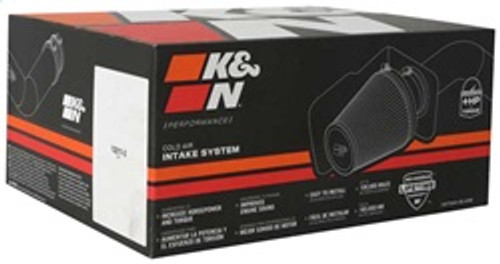 K&N 69-8612TFK - 06-10 Toyota Yaris L4-1.5L Flat Black Typhoon Short Ram Intake