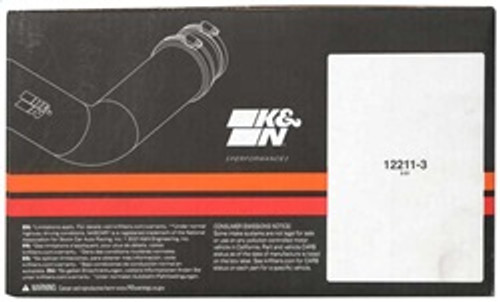 K&N 69-8612TFK - 06-10 Toyota Yaris L4-1.5L Flat Black Typhoon Short Ram Intake