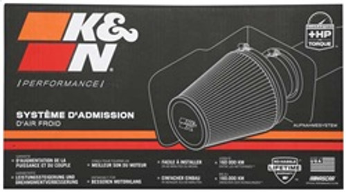 K&N 77-3076KTK - 11-12 Chevy Silverado 2500/3500 HD / 11-12 GMC Sierra 2500/3500 HD High-Flow Perf Intake Kit