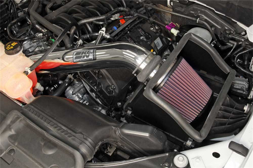 K&N 77-2591KP - 15 Ford F150 5.0L V8 F/I High Flow Performance Intake Kit