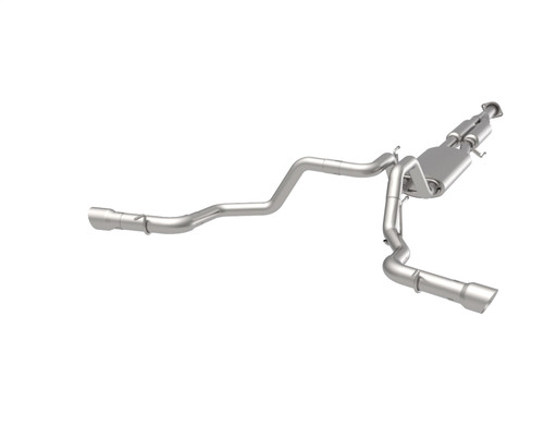 Kooks 13604230 - Dual Side Exit Cat-Back w/Polished Tips. 2015-2020 F150 2.7L/3.5L/5.0L