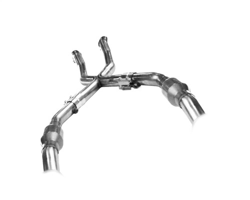 Kooks 12003300 - 2-1/2" GREEN Cat X-Pipe 2003-11 Crown Vic/Marauder 4.6L. Req.  Headers