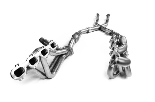 Kooks 1201H030 - 1-5/8" Header and GREEN Catted X-Pipe Kit. 2003-2004 Mercury Marauder 4.6L 4V
