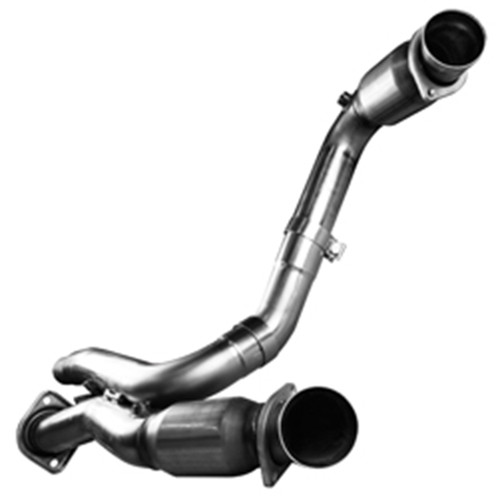 Kooks 28523300 - 3" SS GREEN Catted Connection Pipes. 2001-2006 GM Truck 6.0L. For OEM Dual Exh