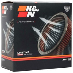 K&N E-3640 - Universal Round Air Filter 9in OD / 7-1/2in ID / 4in Height