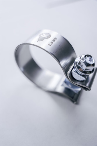 Kooks JI-TAS225 - 2-1/4" Stainless Steel Band Clamp for Notched Slip Joint Connections