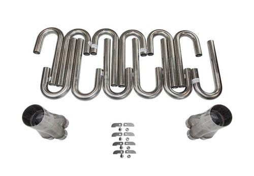 Kooks WK2200 - 1-3/4" x 3" 304 Stainless Steel Header Weld Up Custom Header Kit