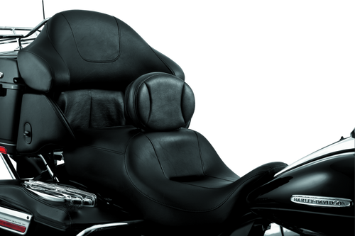 Kuryakyn 1670 - Plug-In Driver Backrest 97-Up Touring Chrome