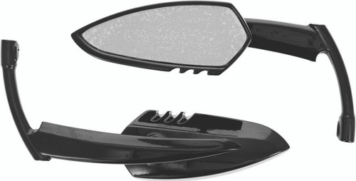 Kuryakyn 1760 - Scythe Mirrors Black