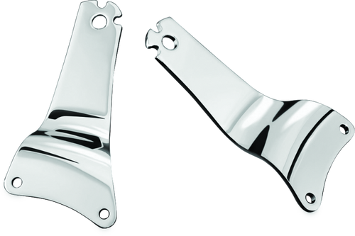 Kuryakyn 1666 - Fixed Mounts For Multi-Purpose Backrest Chrome