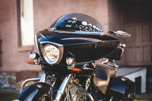 Kuryakyn 1449 - Scythe Mirrors Chrome
