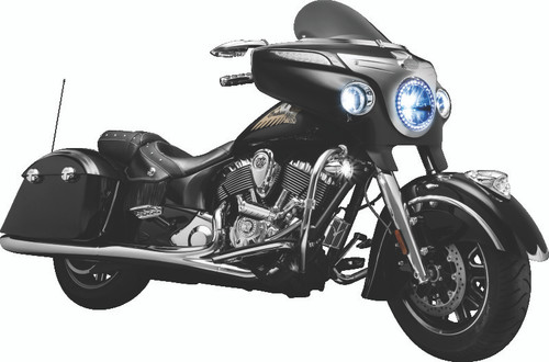 Kuryakyn 1449 - Scythe Mirrors Chrome