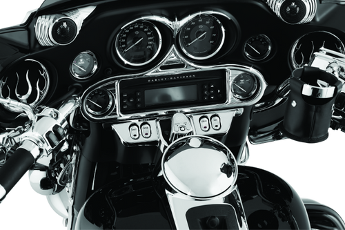 Kuryakyn 1467 - Push-Button Fuel Door Latch Chrome