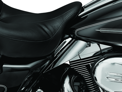 Kuryakyn 1316 - Saddle Shields Heat Deflectors 09-Up Touring Smoke