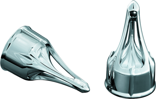 Kuryakyn 1225 - Roman Axle Caps Chrome