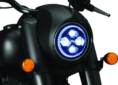 Kuryakyn 2469 - Orbit Headlight Adapter Black