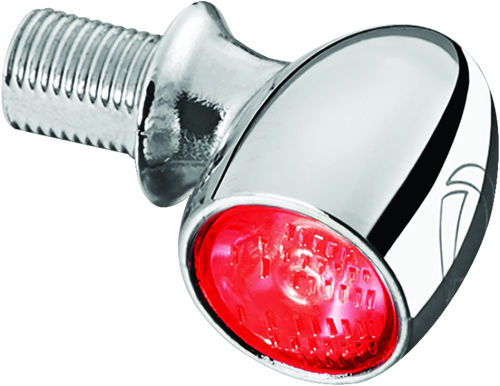 Kuryakyn 2522 - Kellerman Atto Clear Lens Red Run-Brake Chrome