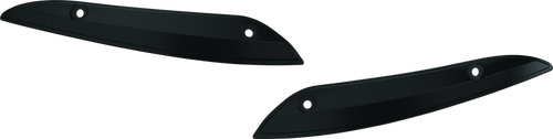 Kuryakyn 2633 - Windshield Side Trims Gloss Black