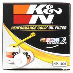 K&N HP-1001 - Chevy / Pontiac / GMC / Buick Performance Gold Oil Filter