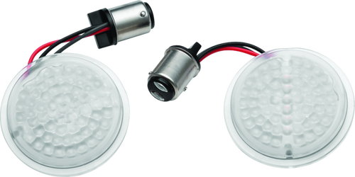 Kuryakyn 2934 - Luminez L.E.D. Front Turn Signal Insert 1157 Amber