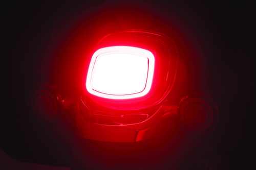 Kuryakyn 2912 - Tracer LED Taillight Red Lens Without License Light