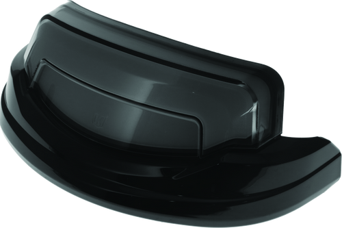Kuryakyn 2967 - Tracer Rear Fender Tip Light Gloss Black Smoke Lens
