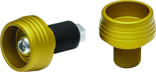 Kuryakyn 3810 - Lodestar Front Axle Slider Gold