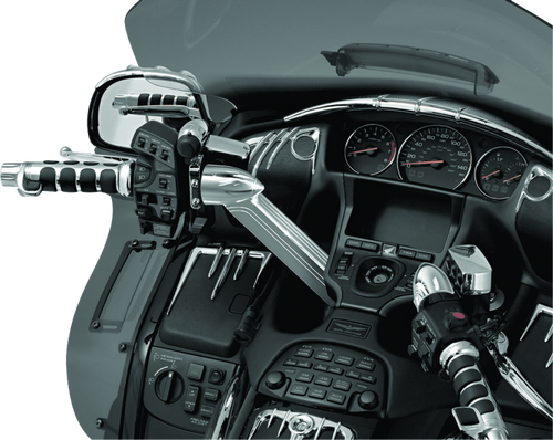 Kuryakyn 3747 - Handlebar Top Cover 01-17 GL1800 Chrome