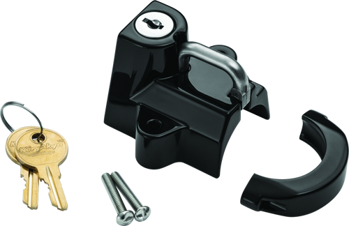 Kuryakyn 4619 - Universal Helmet Lock 1-1/4-1-1/2 Black