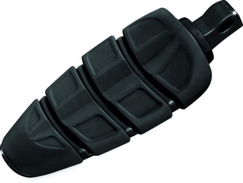Kuryakyn 4317 - Kinetic Peg With Male Mount Adapter Gloss Black