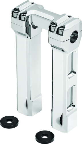 Kuryakyn 6134 - 8inch Billet Handlebar Risers Chrome