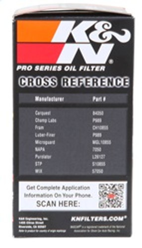 K&N PS-7030 - Oil Filter for Hyundai/Kia V6 12-15 Azera/Sedona/10-15 Santa Fe/14-15 Cadenza