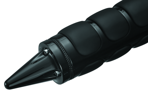 Kuryakyn 6359 - Stiletto End Caps Grips Black