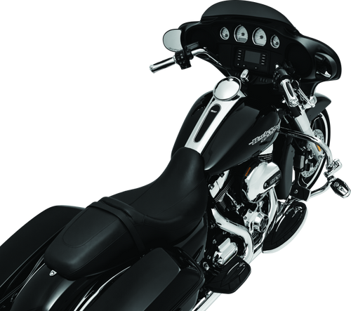 Kuryakyn 6298 - Zombie Grips Throttle-By-Wire Chrome