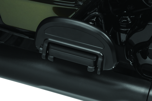 Kuryakyn 7046 - Heavy Industry Passenger Floorboard Without Adapter Black