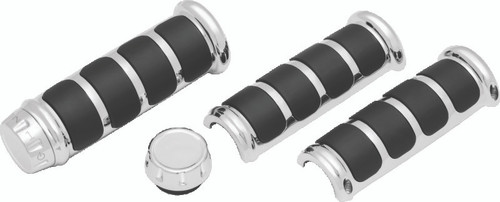 Kuryakyn 6780 - ISO Grips For Heated Grips Chrome
