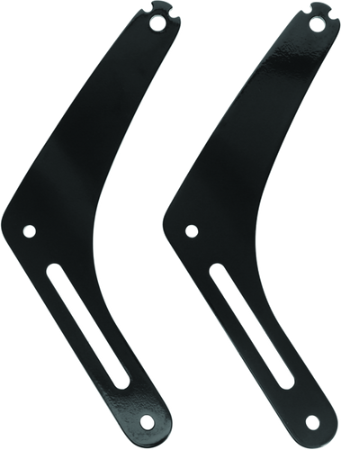 Kuryakyn 7086 - Fixed Mounts Multi-Purpose Driver & Passenger Backrest 18-Up Softail Black