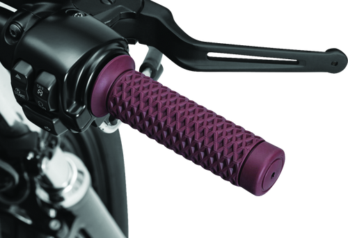Kuryakyn 6597 - Braaap Grips 7/8in Red