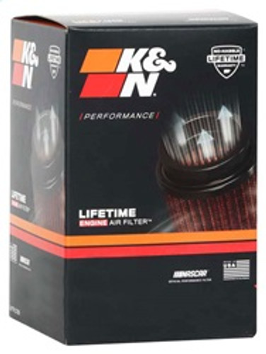 K&N R-1100 - Universal Rubber Filter Round Tapered 3in Base OD x 2in Top OD x 4in H - 73-78 Honda ATC90